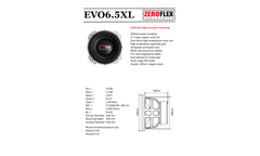 EVO6.5XL High Excursion Subwoofer